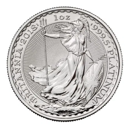 Britannia 2018 One Ounce Platinum Bullion Coin