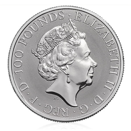 1 Oz Queen's Beast Griffin Platinum Coin 2018 Image of 1 Oz Queen's Beast Griffin Platinum Coin 2018