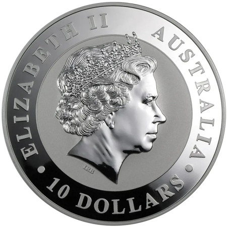 10 Oz Perth Mint Year 2012 Koala Silver Coin Image of 10 Oz Perth Mint Year 2012 Koala Silver Coin