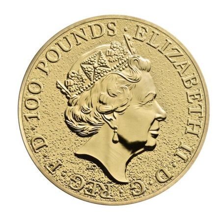 1oz Gold Queen's Beasts - Lion Year 2016 Image of 1oz Gold Queen's Beasts - Lion Year 2016
