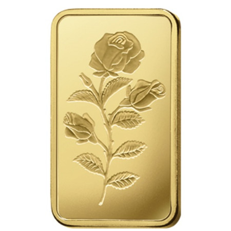 Image of 50 gram PAMP Suisse Rosa Gold Minted Bar