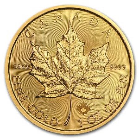 Image of 1oz Gold Canadian Maple Leaf Coin Year 2016