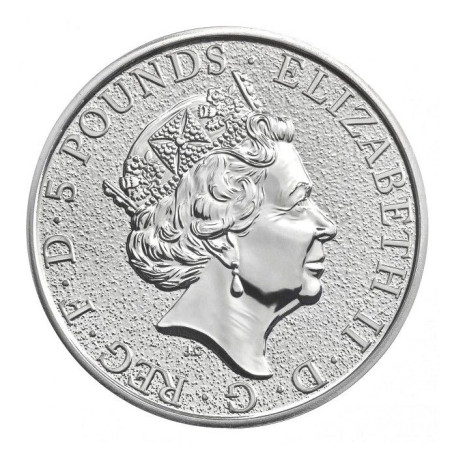 2oz Silver Queen's Beasts - The Griffin Year 2017 Image of 2oz Silver Queen's Beasts - The Griffin Year 2017