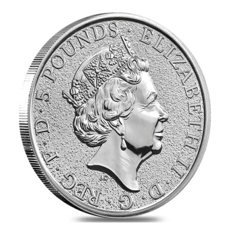 2oz Silver Queen's Beasts - The Griffin Year 2017 Image of 2oz Silver Queen's Beasts - The Griffin Year 2017