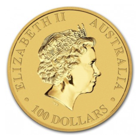1 Oz Australian Kangaroo Gold Coin BU 2014 Image of 1 Oz Australian Kangaroo Gold Coin BU 2014