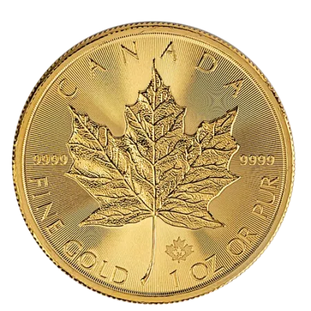 1 Toz Canadian Gold Maple Year 2024 