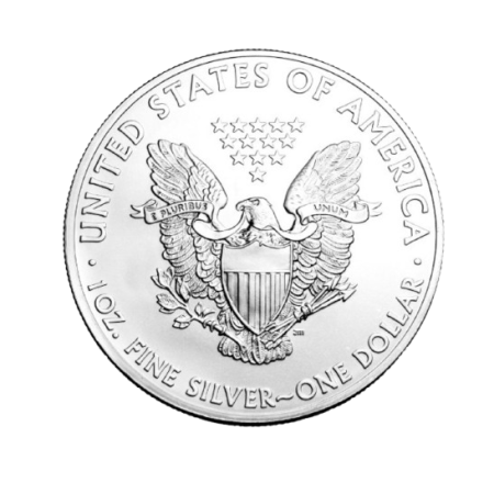 1 oz USA Eagle .999% Fine Silver Coin 2016 Image of 1 oz USA Eagle .999% Fine Silver Coin 2016