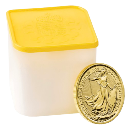 1 Oz Britannia Gold Coin Year 2019 Image of 1 Oz Britannia Gold Coin Year 2019