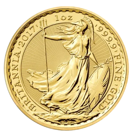 1 Oz Britannia Gold Coin Year 2017