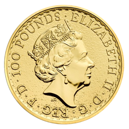 1 Oz Britannia Gold Coin Year 2017 Image of 1 Oz Britannia Gold Coin Year 2017