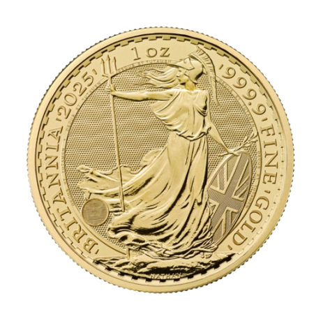 1 Oz 2025 Britannia Gold Coin King Charles III | Pre-Sale