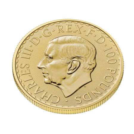 1 Oz 2025 Britannia Gold Coin King Charles III Image of 1 Oz 2025 Britannia Gold Coin King Charles III