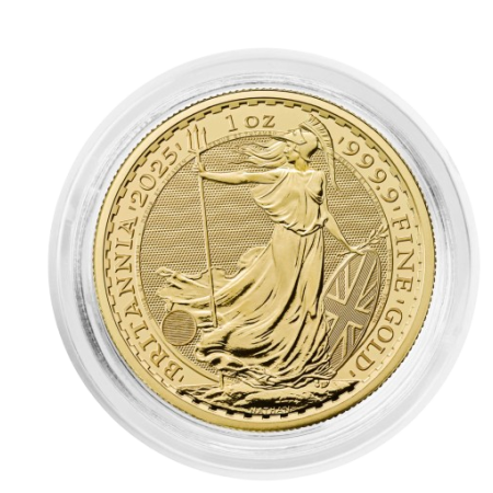 1 Oz 2025 Britannia Gold Coin King Charles III Image of 1 Oz 2025 Britannia Gold Coin King Charles III