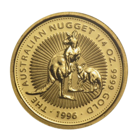 1996 Australian Kangaroo 5 Bullion Coin Collection BU - 59.0966 grams (1.9 Toz) Fine Gold Image of 1996 Australian Kangaroo 5 Bullion Coin Collection BU - 59.0966 grams (1.9 Toz) Fine Gold