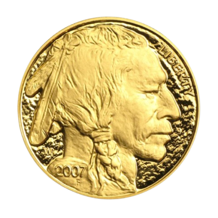 1 Oz USA Buffalo Proof Gold Coin (2007) With COA and Box Image of 1 Oz USA Buffalo Proof Gold Coin (2007) With COA and Box