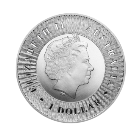 1 Oz Australian Kangaroo 99.99% Silver Coin 2016 Image of 1 Oz Australian Kangaroo 99.99% Silver Coin 2016