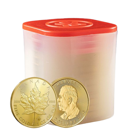 1 Toz Canadian Gold Maple Year 2025 Image of 1 Toz Canadian Gold Maple Year 2025
