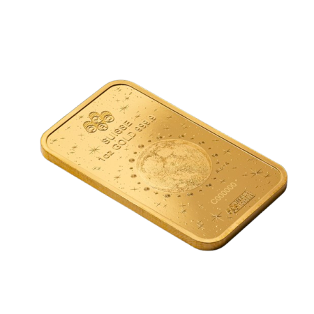 1 Oz PAMP Suisse Lunar Year of the Snake Gold Minted Bar (In Assay CertiCard) Image of 1 Oz PAMP Suisse Lunar Year of the Snake Gold Minted Bar (In Assay CertiCard)