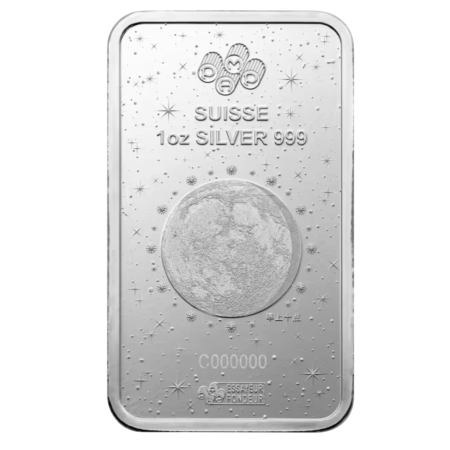 1 Oz PAMP Suisse Lunar Year of the Snake Silver Minted Bar (In Assay CertiCard) Image of 1 Oz PAMP Suisse Lunar Year of the Snake Silver Minted Bar (In Assay CertiCard)