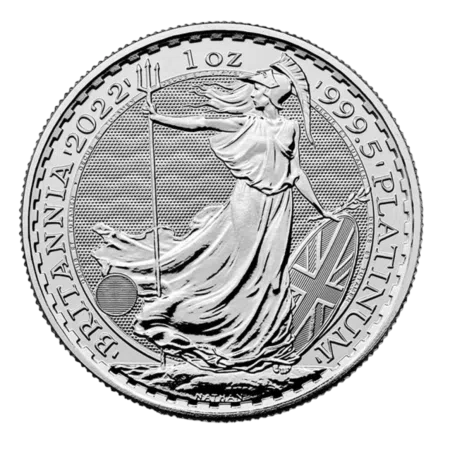 Britannia 2022 One Ounce Platinum Bullion Coin