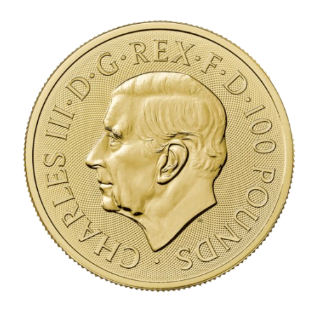 1 Oz United Kingdom Royal Arms Gold Coin 2023 Image of 1 Oz United Kingdom Royal Arms Gold Coin 2023
