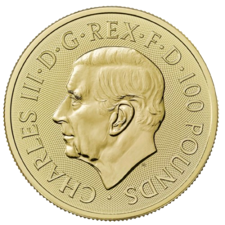 1 Oz The Lion and The Eagle Gold Coin 2024 Image of 1 Oz The Lion and The Eagle Gold Coin 2024