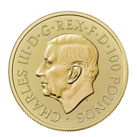 1 Oz Britannia and Liberty Gold Coin 2024 Image of 1 Oz Britannia and Liberty Gold Coin 2024