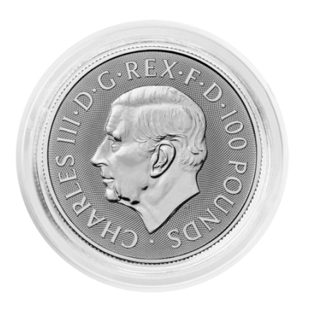 Image of 1 Oz Tudor Beasts - Greyhound of Richmond Platinum Coin 2025