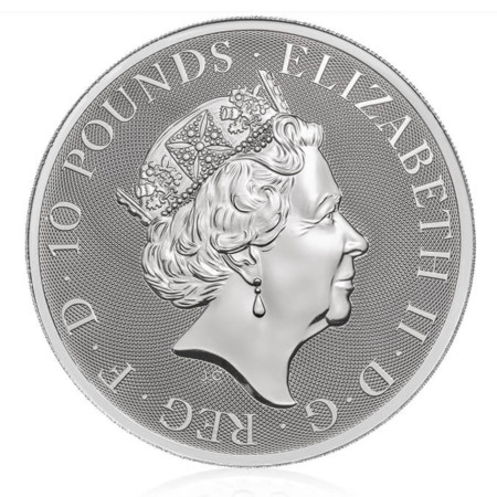 10 oz Queen's Beasts 2018 | Griffin | Silver Bullion Coin Image of 10 oz Queen's Beasts 2018 | Griffin | Silver Bullion Coin