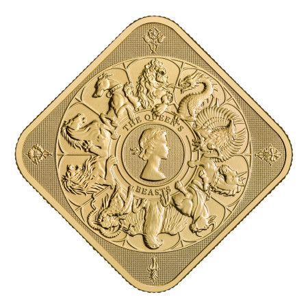 Image of 1 Oz Queen's Beasts Gold Minted Bar