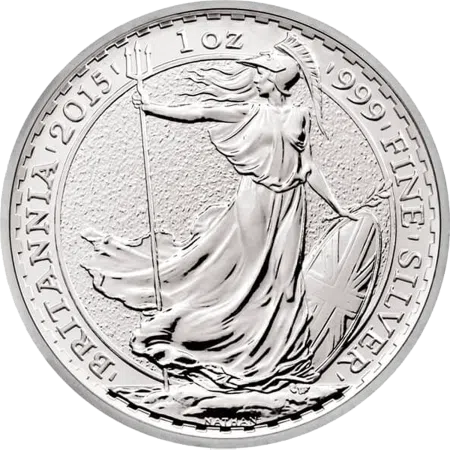 1 Oz UK Britannia Silver Coin 2015