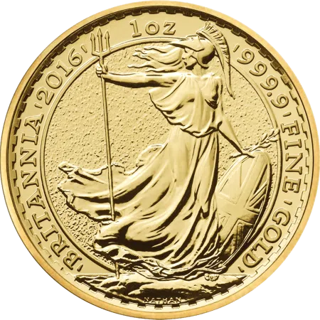1 Oz Britannia Gold Coin Year 2016