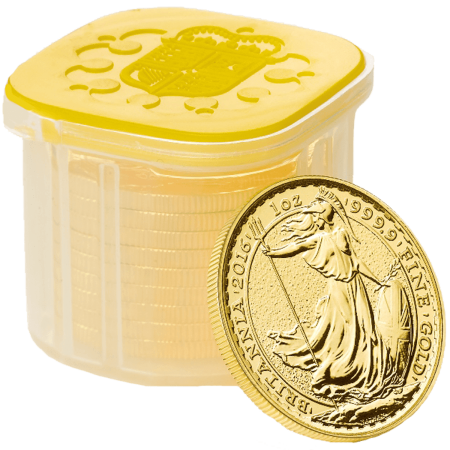 1 Oz Britannia Gold Coin Year 2016 Image of 1 Oz Britannia Gold Coin Year 2016