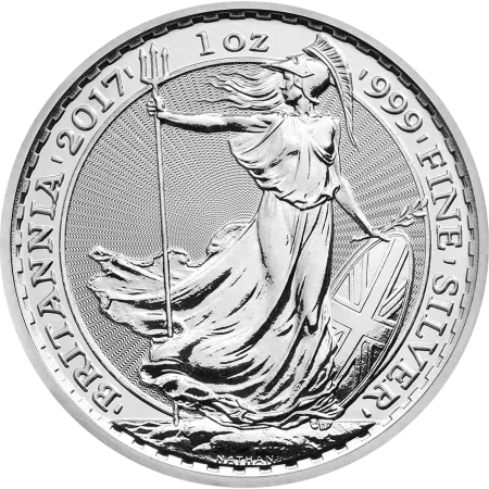 1 Oz UK Britannia Silver Coin 2017 