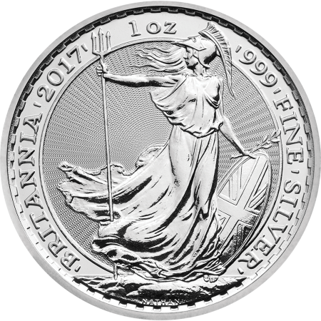 Image of 1 Oz UK Britannia Silver Coin 2017 