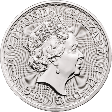 1 Oz UK Britannia Silver Coin 2020 Image of 1 Oz UK Britannia Silver Coin 2020