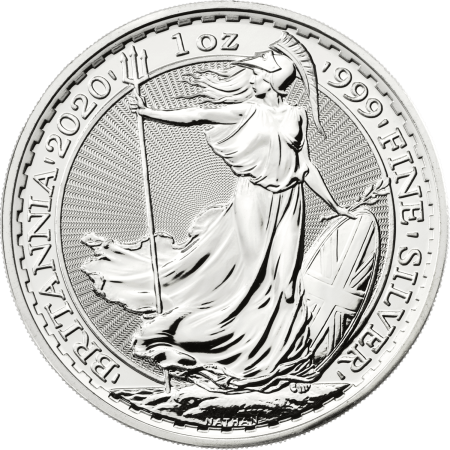 Image of 1 Oz UK Britannia Silver Coin 2020