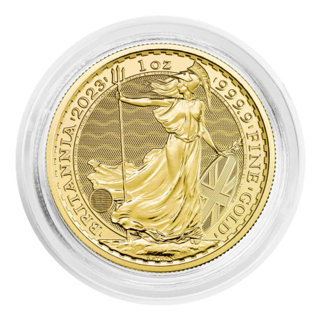 1 Oz UK Britannia Gold Coin 2023 King Charles III Image of 1 Oz UK Britannia Gold Coin 2023 King Charles III