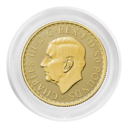1 Oz UK Britannia Gold Coin 2023 King Charles III Image of 1 Oz UK Britannia Gold Coin 2023 King Charles III