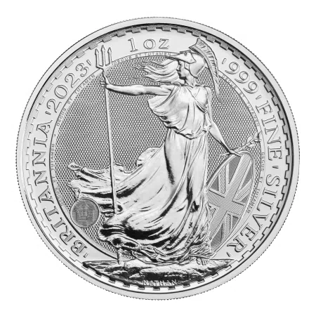 1 Oz UK Britannia Silver Coin 2023 King Charles III