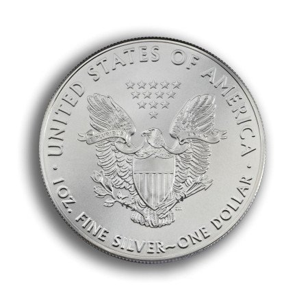 1 oz USA Eagle .999% Fine Silver Coin 2018 Image of 1 oz USA Eagle .999% Fine Silver Coin 2018