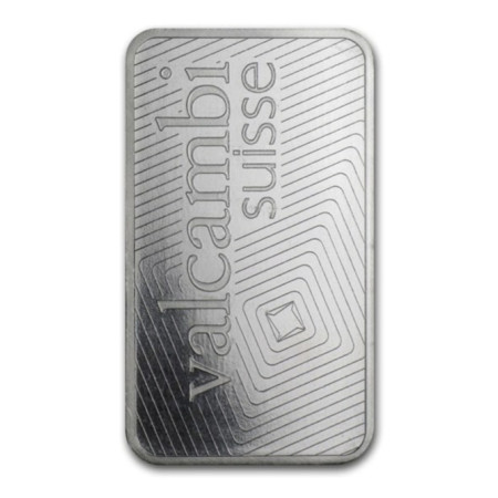 1 Oz Valcambi Suisse Platinum Bar (In Assay) Image of 1 Oz Valcambi Suisse Platinum Bar (In Assay)