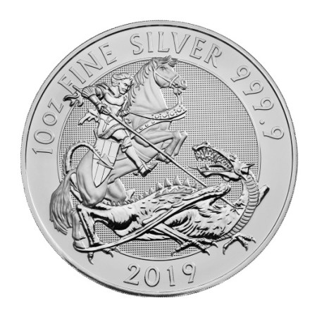 Image of 2019 Royal Mint Great Britain 10 oz Silver Valiant BU