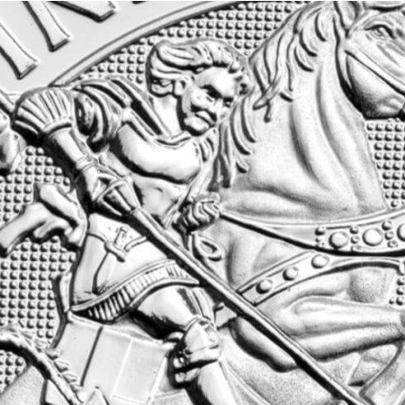 Image of 2019 Royal Mint Great Britain 10 oz Silver Valiant BU