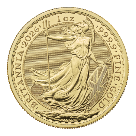 Image of 1 oz Gold Britannia Year 2026 King Charles III | PRE-ORDER