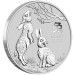 Image of 2 oz Australian Lunar Rabbit (Series III) Silver Coin 2023