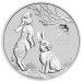 Image of 2 oz Australian Lunar Rabbit (Series III) Silver Coin 2023