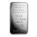 Image of "Collectors Pieces" 10 oz Platinum Bar - Credit Suisse 999.5 Purity, w/Assay