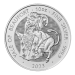 Image of 10 Oz Tudor Beasts - The Yale of Beaufort Silver BU Coin 2023