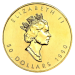 Image of 1 Toz Canadian Gold Maple Year 1990